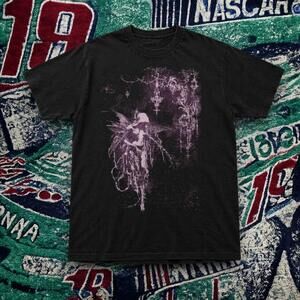 Goth Fairy Graphic Tee Black Unisex